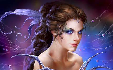 Download Fantasy Woman Hd Wallpaper By Uildrim