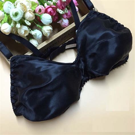 2020 sexy pure silk bra 100 mulberry silk anti allergy floral solid colors silk wire free abc