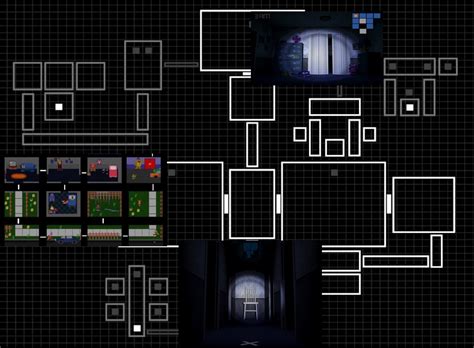 The Map In Sister Location Clearly Indicate Fnaf 4s Main Plot And The