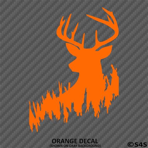 Whitetail Deer Hunting Vinyl Decal Sticker Hunter Buck Etsy
