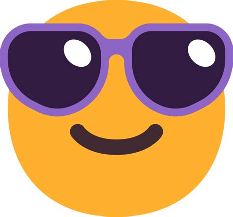 Smiling Face With Sunglasses Emoji Download For Free Iconduck