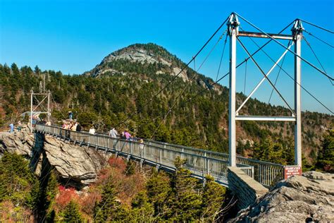 Mile High Swinging Bridge Grandfather Mountain North Carolina USA RV Lifestyle News Tips
