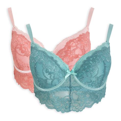 buy intrigue lingerie lace extended bra 2 pk online truworths