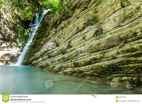 Erfelek Waterfall In Sinopturkey Stock Photo Image Of Landscape
