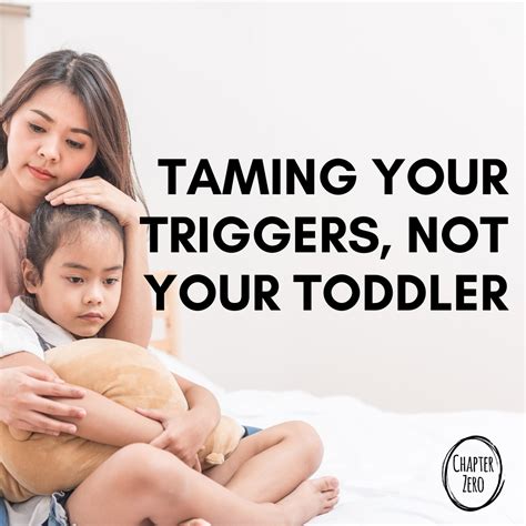 Taming Your Triggers Not Your Toddler Chapter Zero