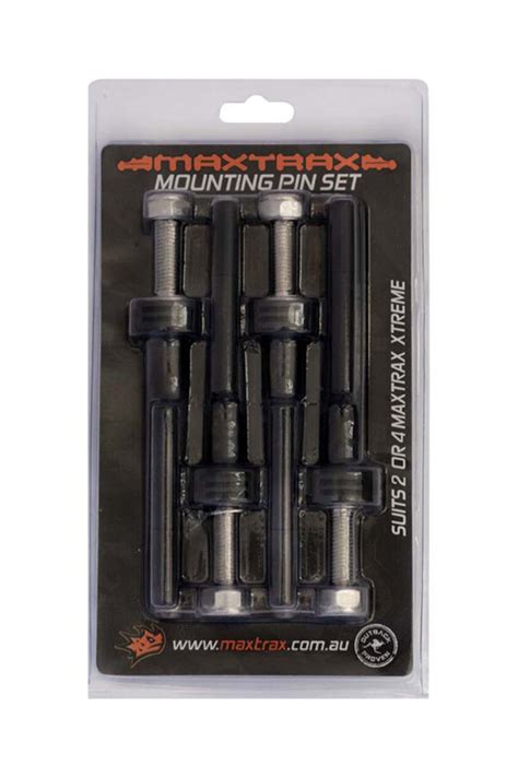 Maxtrax Mounting Pin Set Mkiix Series 17mm And 40mm The Camping Haven