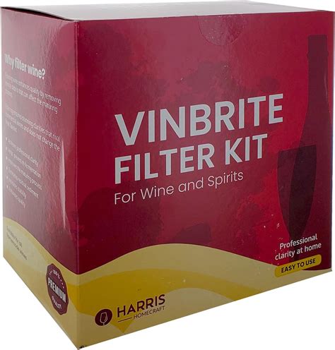 Harris Filters Balliihoo Homebrew Mkiii Vinbrite Wine Filter Kit