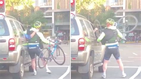 Watch Cyclist And Driver Caught In Epic Road Rage Cycling Today Official