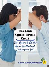 Loan Options For People With Bad Credit Photos