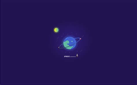 Astronaut Space Planet Colorful Universe Illustration Digital Art