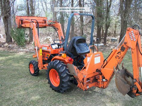 Kubota B1750 Tractor Loader Backhoe Well Maintained Diesel 4x4 Hydrostatic