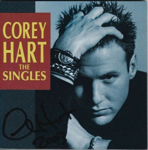 the singles part one 1983 1990 by corey hart cd 1998 aquarius signed good 60270056121 ebay