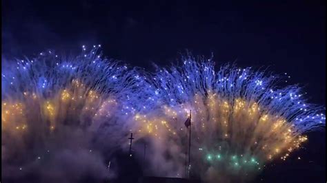 One Of The Most Beautiful Fireworks Show Ever On A Football Stadium