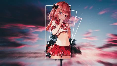 Wallpaper Picture In Picture Anime Astolfo Simple