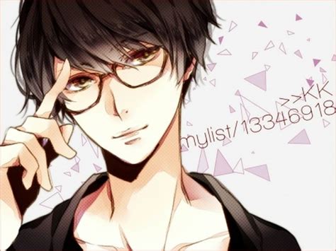 10 Best For Serious Anime Guy With Black Hair And Glasses