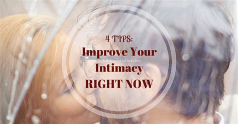 4 Tips To Improve Your Intimacy Right Now Kw Couples Therapy