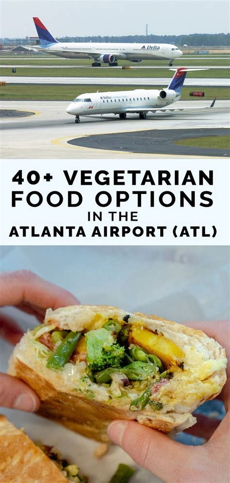 Plenty of seating and reasonably quiet all reviews pizza bloody marys thin crust airport food atlanta airport table service full bar food court. Vegetarian Food Options in Atlanta Airport (ATL) | Food ...