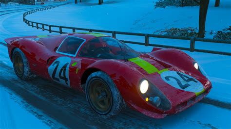 But cars are changing — many going electric to help combat pollution. RARE 24 Ferrari SPA 330 P4, Driving in the Snow. Forza Horizon 4 Gameplay. - YouTube