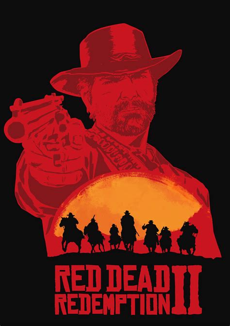 Feel free to download, share, comment and discuss every wallpaper you like. Red Dead Redemption II Fan Poster | Fondo de juego ...