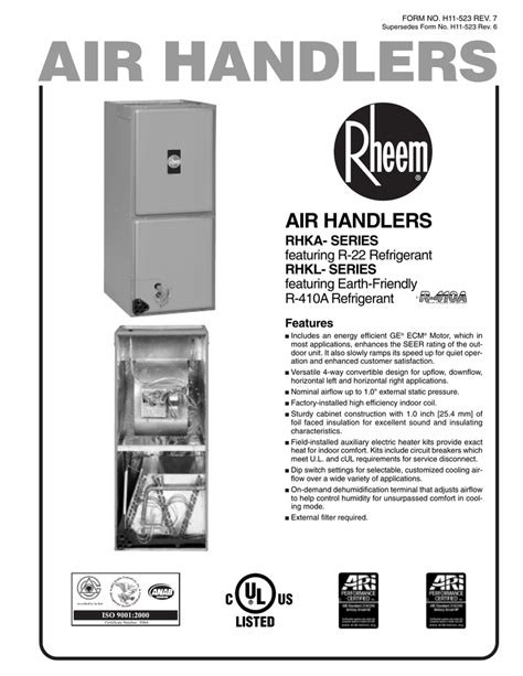 Rheem air handler runs too slow when a.c. Rheem Rhllhm3617ja Wiring Diagram