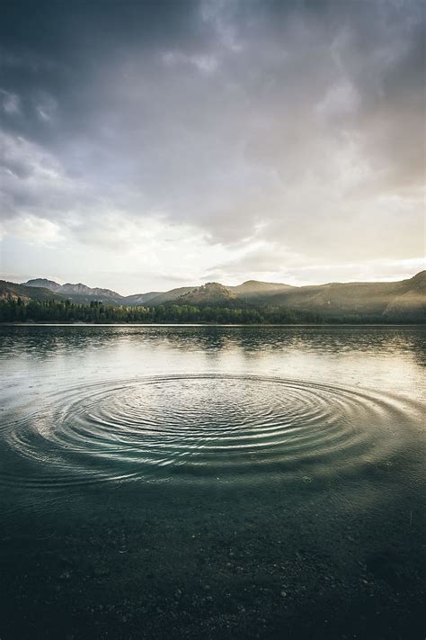 Hd Wallpaper Landscape Of A Lake Ripple Water Lakeside Nature