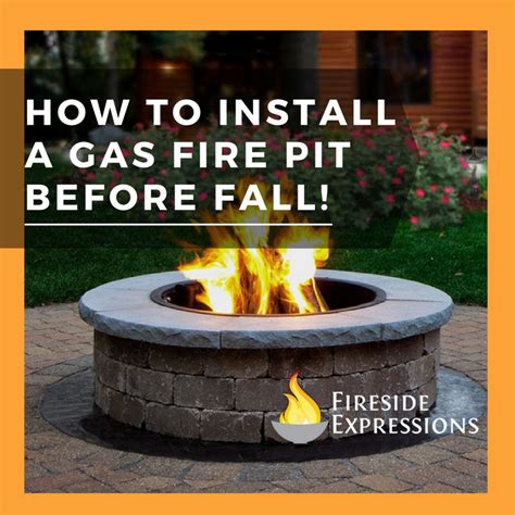 Building an inground fire pit is not that hard and one can do it quite easily. How To Install A Gas Fire Pit Before Fall