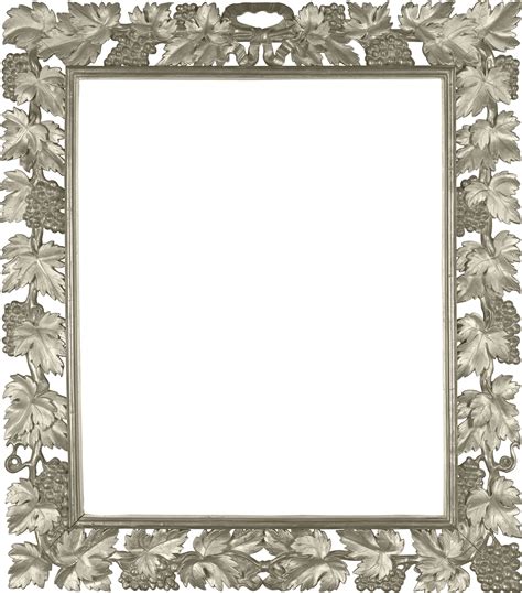 Silver Frame Png Transparent