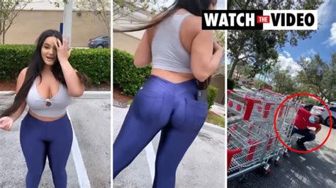 Tiktok Model Films Men ‘checking Out Her Booty On The Down Low Daily