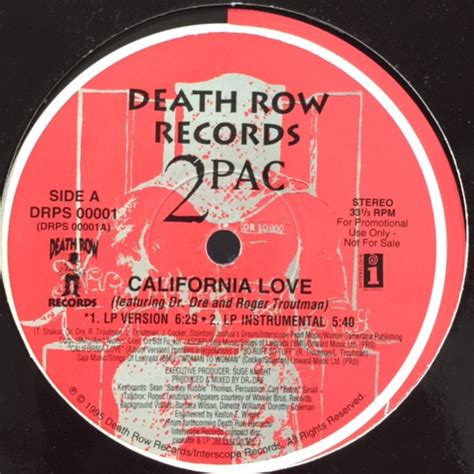 2pac Feat Dr Dre And Roger Troutman California Love 12 Fatman