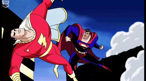 Superman Vs Shazam Justice League Unlimited Youtube