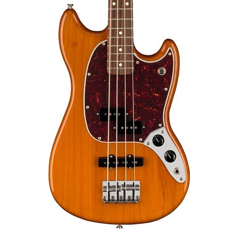 Fender Player Series Mustang Bass Pj In Aged Natural