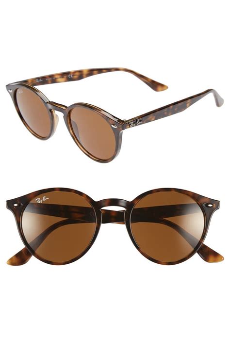 Your best chance of finding a specific pair of. Ray-Ban Highstreet 49mm Round Sunglasses | Nordstrom