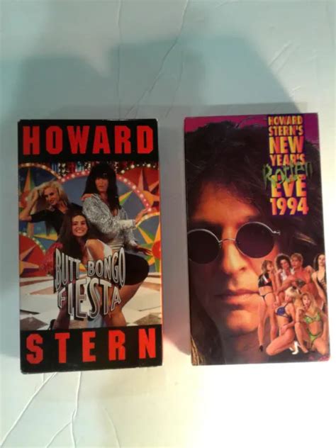 HOWARD STERN VHS S Butt Bongo Fiesta New Year S Rotten Eve
