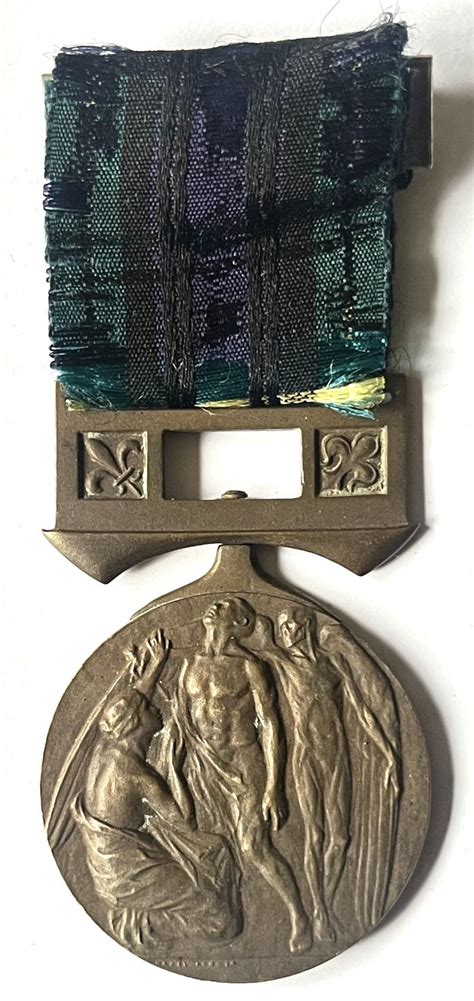 Allied And Axis Militaria Ww1 Medal Scottish Womens Hospitals Nuwss