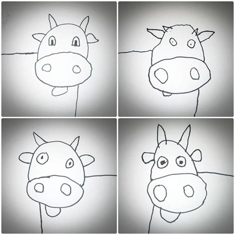 La Vache La Moyenne Section De Lolo Art à La Maternelle Vache