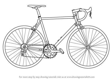 How To Draw A Bike Two Wheelers Step By Step