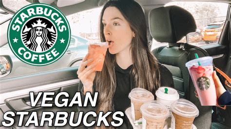 So here's the starbucks vegan options, solved! TOP VEGAN STARBUCKS DRINKS - YouTube