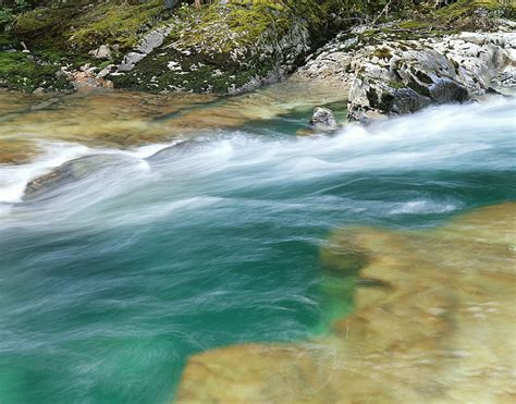 물 강 시내 코스 돌 이끼 속도의 시간 경과 사진 Hd 배경 화면 Wallpaperbetter