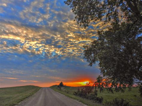 Beautiful Nebraska Country Sunset Etsy