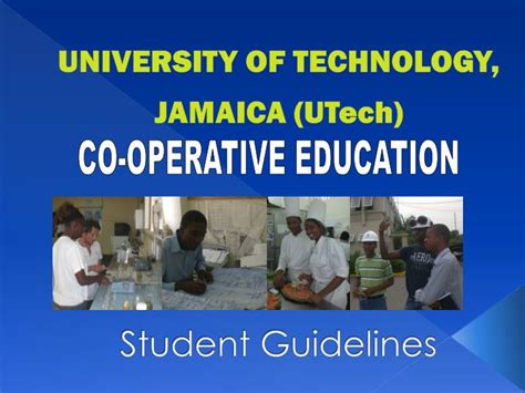 Ppt University Of Technology Jamaica Utech Student Guidelines