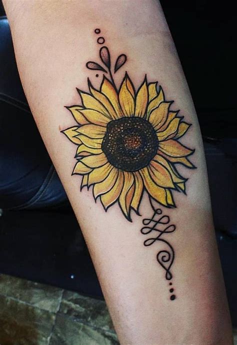 14 Stunning Sunflower Shoulder Tattoo Designs Image Hd