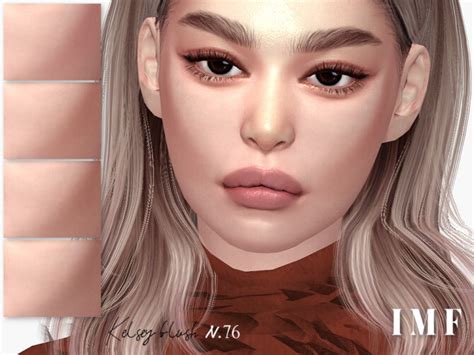 Imf Kelsey Blush N76 By Izziemcfire At Tsr Sims 4 Updates