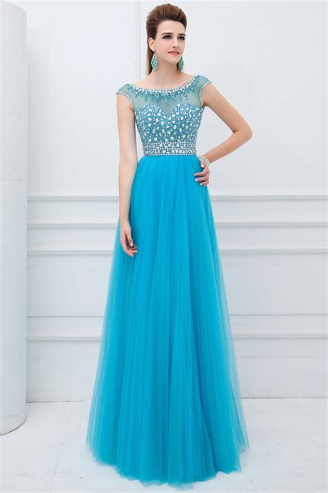 More fabric at the arms means more opportunities to showcase a sleeves are also able to give a modest touch whenever its desired. Cap Sleeve Prom Dress | DressedUpGirl.com