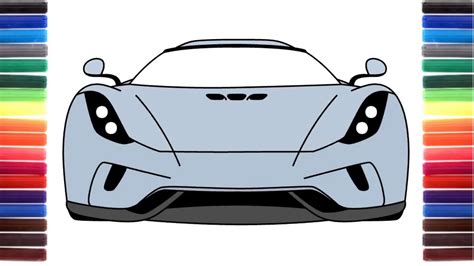 Classy black and white monogrammed car tag front license plate personalized car accessories gift sweet 16 cute car accessories for women chicmonogram 5 out of 5 stars (16,496) How to draw a car Koenigsegg Regera front view - YouTube