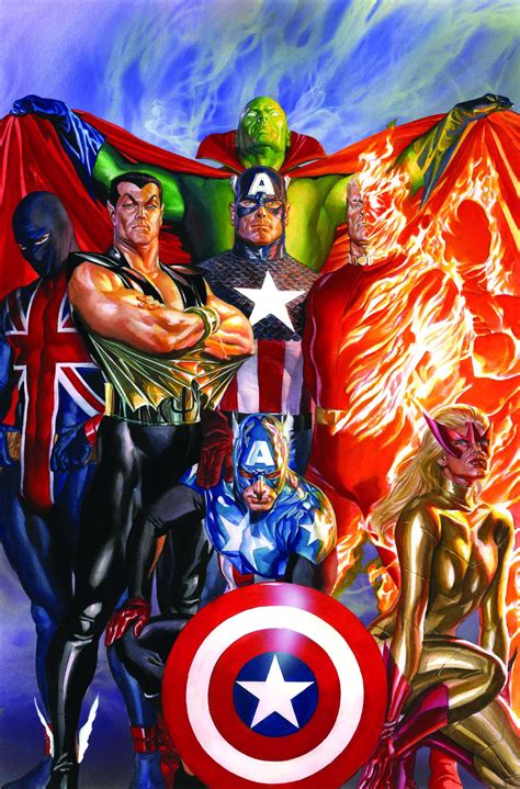 The Invaders By Alex Ross Alex Ross Marvel Comics Art Comic Art