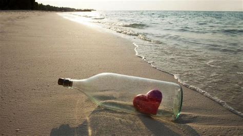 Heart Shaped Sand Art Bottles Pinkandgoldvans