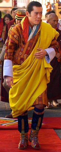 King Jigme Khesar Wangchuk Of Bhutan Wearing The Raven Crown Bhutan
