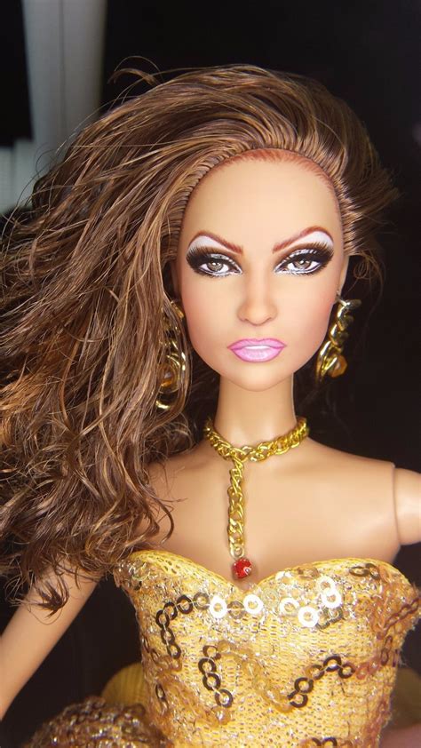 Barbie Jennifer Lopez Jlo Ooak Custom Repaint Collector Unique Doll