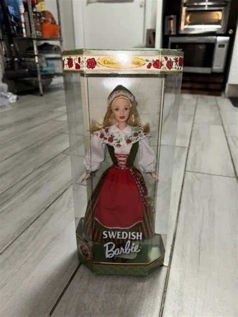 swedish barbie dolls of the world collector edition mattel 24672 1999 nib 20 00 picclick