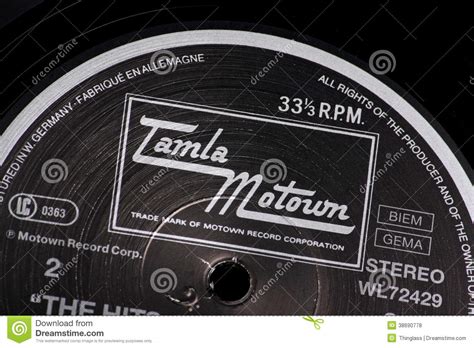 Tamla Motown Editorial Stock Photo Image 38690778